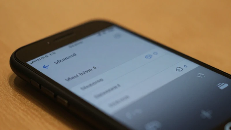 Teléfono Android con luz cálida suave