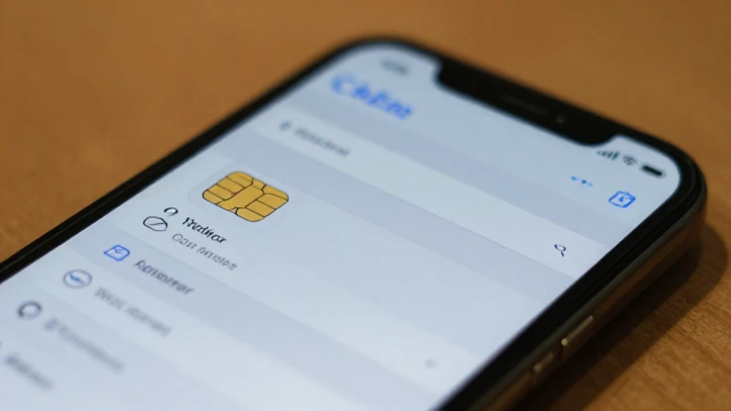 Smartphone muestra ajustes con enfoque suave