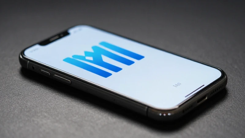 Primer plano de iPhone con luz suave