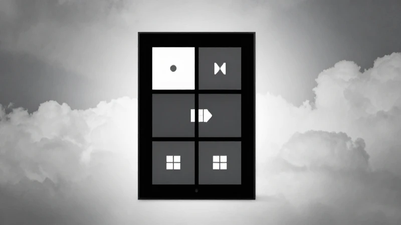 Silueta de Windows Phone con fondo suave