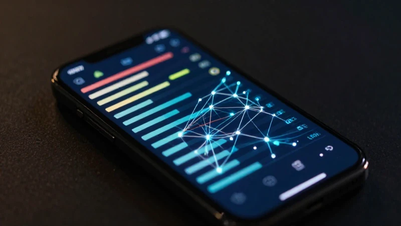 Teléfono muestra señal y conectividad digital