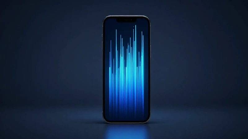 Smartphone Android con iluminación cinematográfica