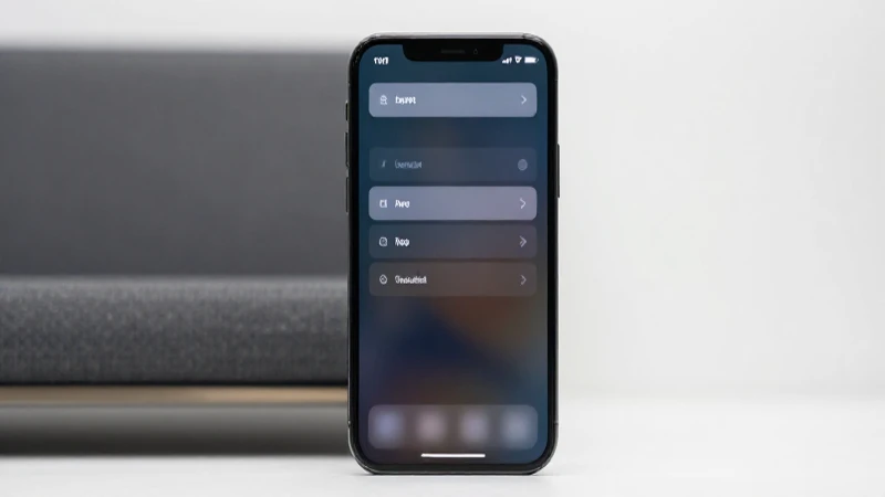 Fondo desenfocado con iluminación suave del iPhone