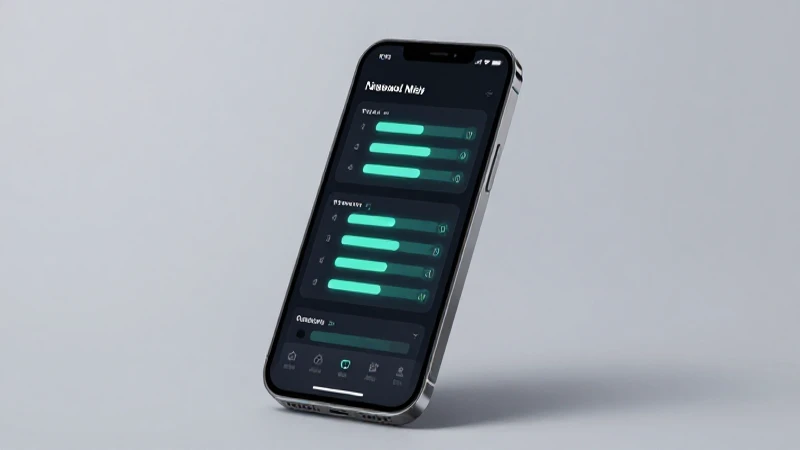 Teléfono muestra señal en estudio limpio