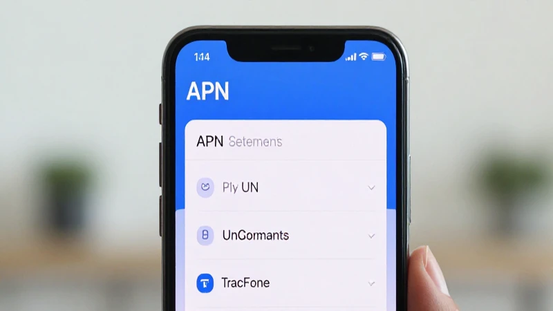 Verifica la configuración APN de tu iPhone
