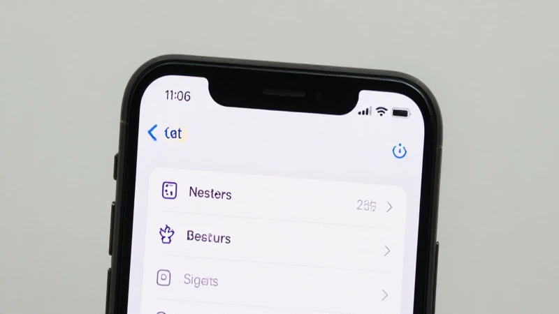 Smartphone mostrando ajustes con conexión celular