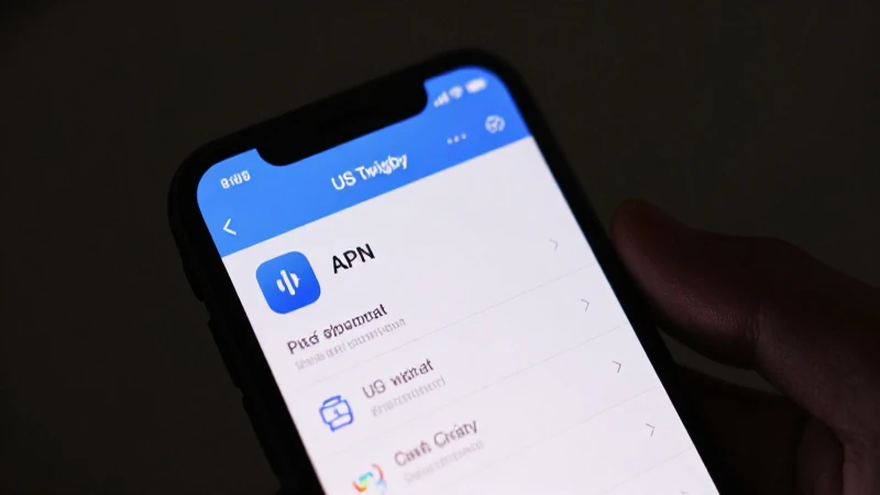 Guarda tu configuración APN para conectarte