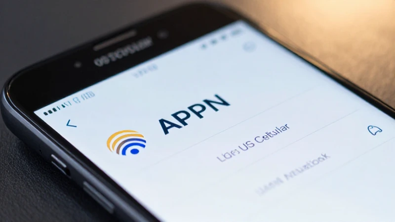 Guía para configurar APN en Galaxy con US Cellular