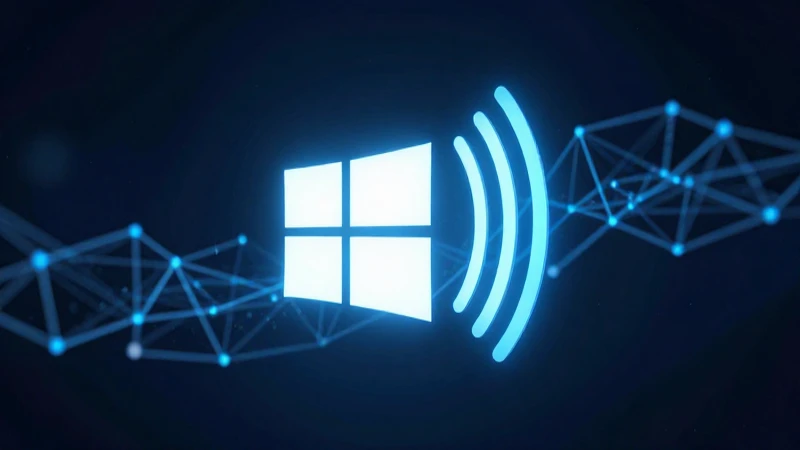 Teléfono Windows con señal gráfica difusa