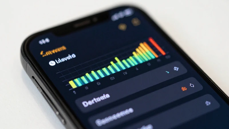 Smartphone con señal celular fuerte y moderna