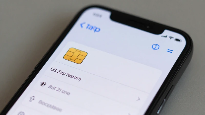 Smartphone muestra ajustes cerca, enfoque suave