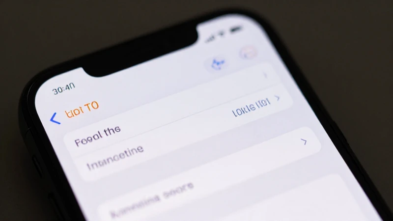 Pantalla del smartphone con ajuste cercano