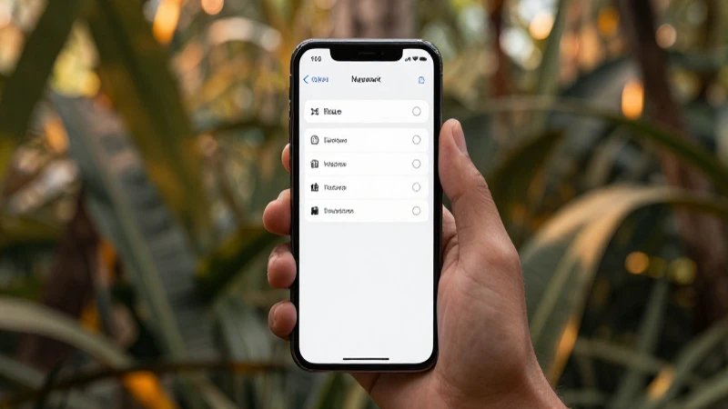 Smartphone en la jungla, luz cálida