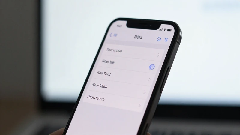 Menú de ajustes visible en smartphone moderno
