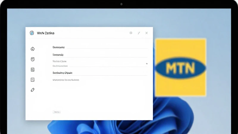 Laptop Windows muestra menú configuración tenuemente