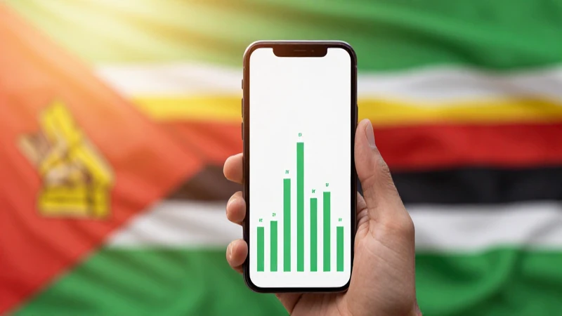 Guía Completa sobre APN Zambia Zamtel ZM: Todo lo que Necesitas Saber 4 Smartphone muestra barras de datos sobre Zambia