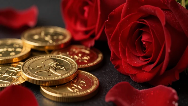 ᐈ MI BAIT ASOCIADOS REGISTRO: ¡Descubre BENEFICIOS! 3 Monedas doradas, rosas rojas, enfoque suave