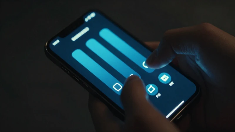 Smartphone muestra intensidad de la red dramáticamente