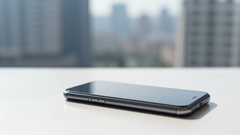 CÓMO SABER MI NÚMERO UNEFON: ¡Descubre el SECRETO! 6 Smartphone sobre la mesa, fondo borroso