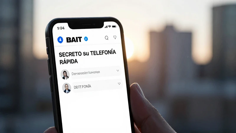 Teléfono móvil enfocado revela telefonía rápida