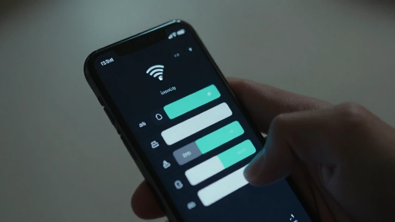Teléfono Android con luz suave y cinematográfico