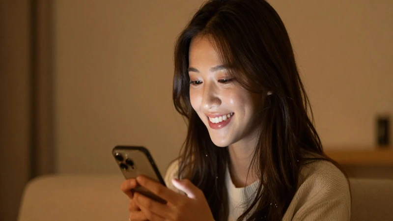 Activa tu Buzón de Voz Unefon en Solo 3 Fáciles Pasos 3 Mujer joven sonríe con su teléfono