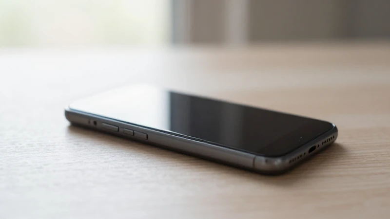 Activa tu Buzón de Voz Unefon en Solo 3 Fáciles Pasos 7 Smartphone sobre mesa, fondo borroso