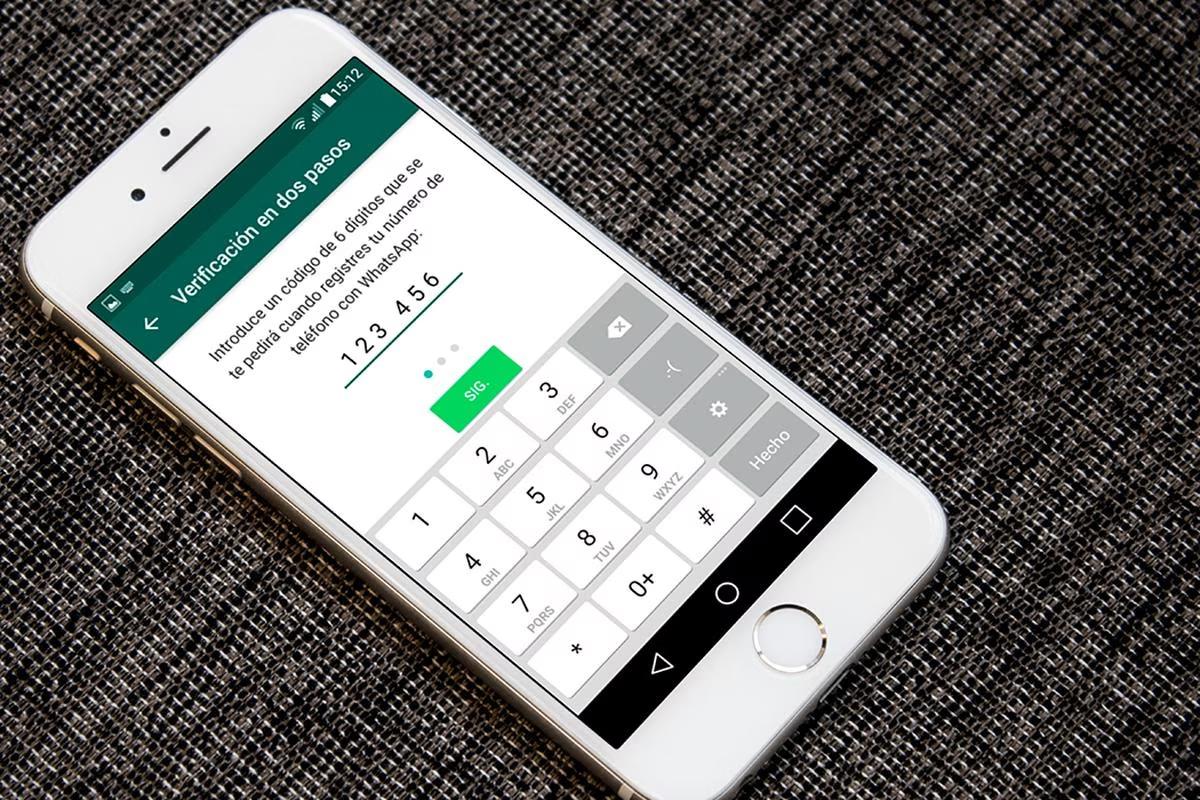 el código de seis cifras de WhatsApp fácilmente