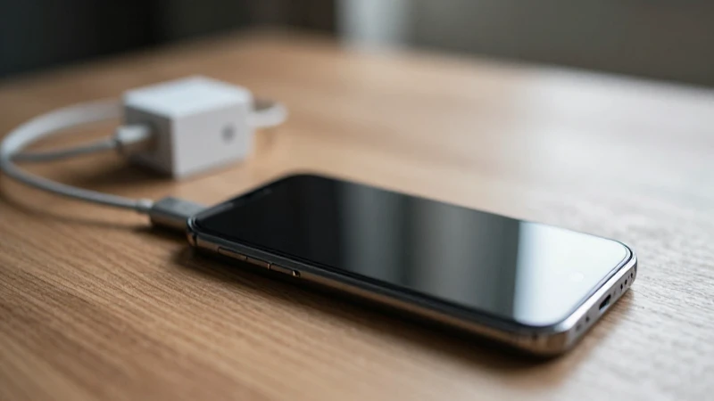 Smartphone sobre madera, fondo suave y difuso