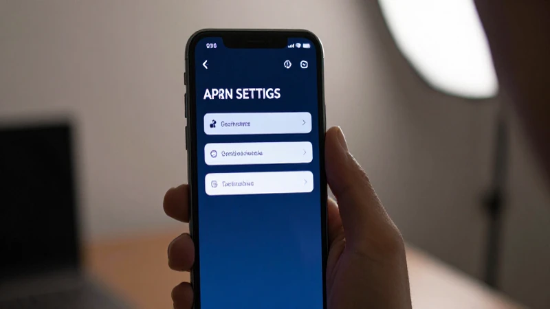 Configura el APN para conexión 5G GenMobile