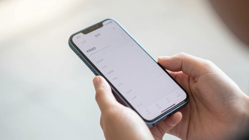 Smartphone Android enfocado con luz suave