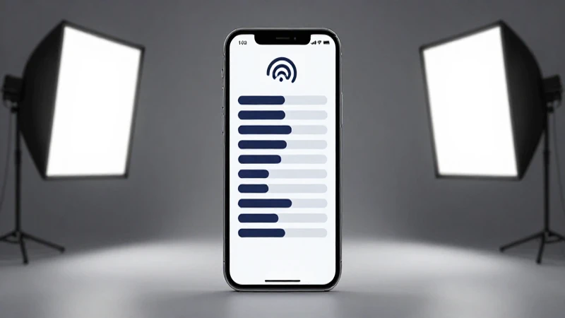 Iluminación suave para fotos de iPhone