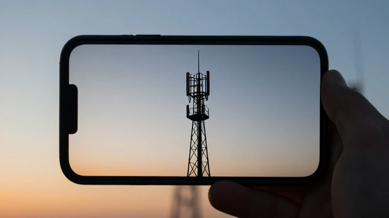 Pantalla iluminada bajo suave luz celular