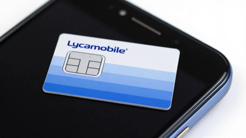Smartphone Android con luz brillante y enfoque selectivo
