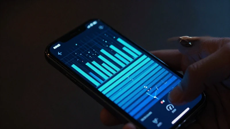 Smartphone muestra red con iluminación cinematográfica