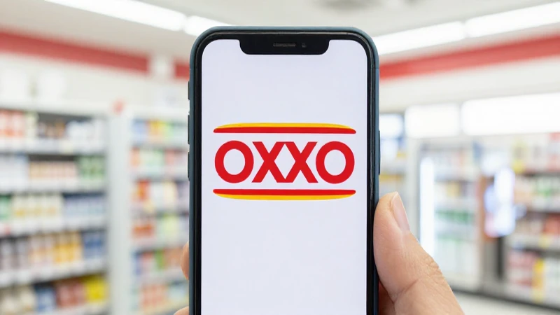 RECARGA BAIT OXXO: ¡Descubre Cómo HACERLO RÁPIDO! 5 Pantalla móvil en tienda OXXO iluminada