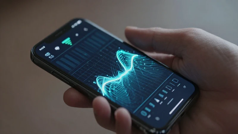 Teléfono muestra señal brillante y cinematográfica