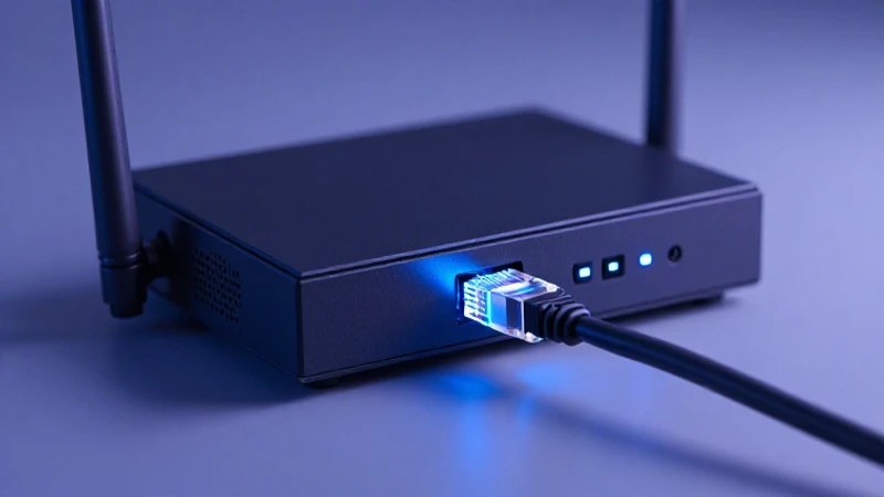 AUMENTAR VELOCIDAD de INTERNET Bait: ¡Soluciones RÁPIDAS! 3 Router moderno, cable brillante y luz cinematográfica