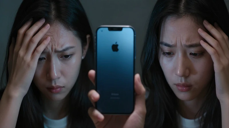 Frustración al comparar smartphones con iluminación dramática