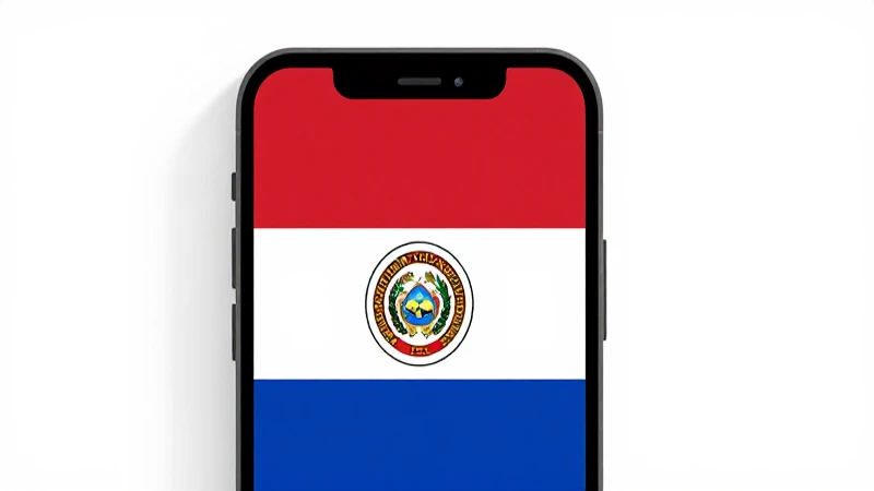 Smartphone bajo luz brillante y moderna