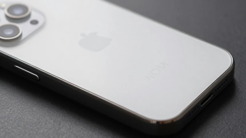 Fotografía moderna del iPhone con logo sutil