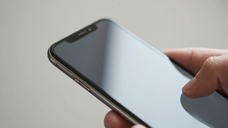 Primer plano suave de iPhone X iluminado